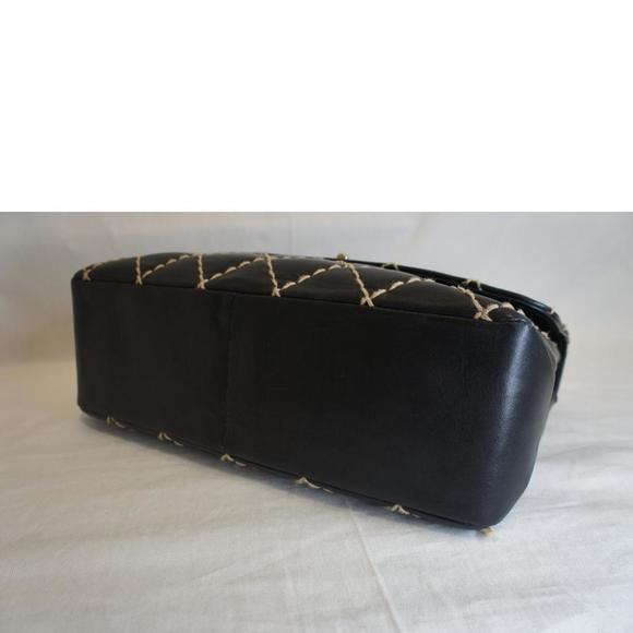 Chanel Wild Stitch Chain Shoulder Bag Black - Picture 3 of 6